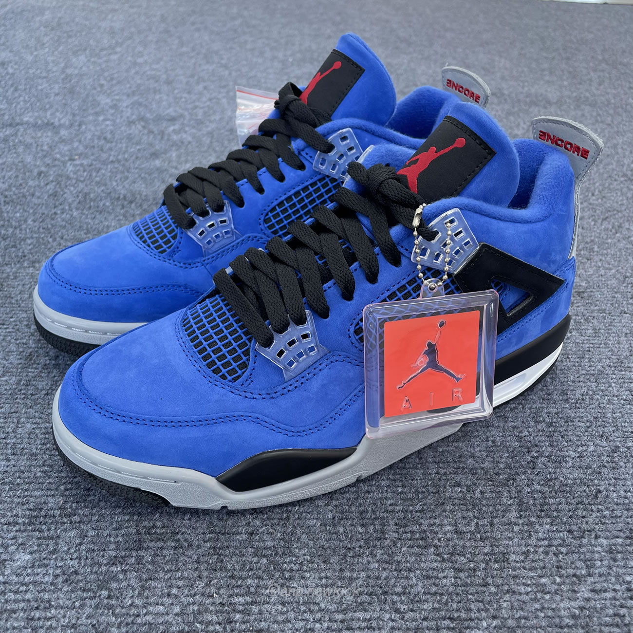 Air Jordan 4 Retro Eminem Encore Deep Royal Blue Black (6) - newkick.vip